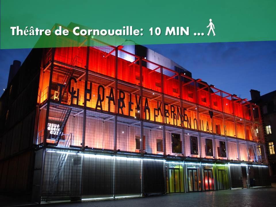 Le Nid 2 Quimper By Nid'Ouest Lägenhet Exteriör bild
